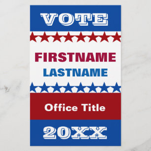 Customize the Campaign Template Flyer