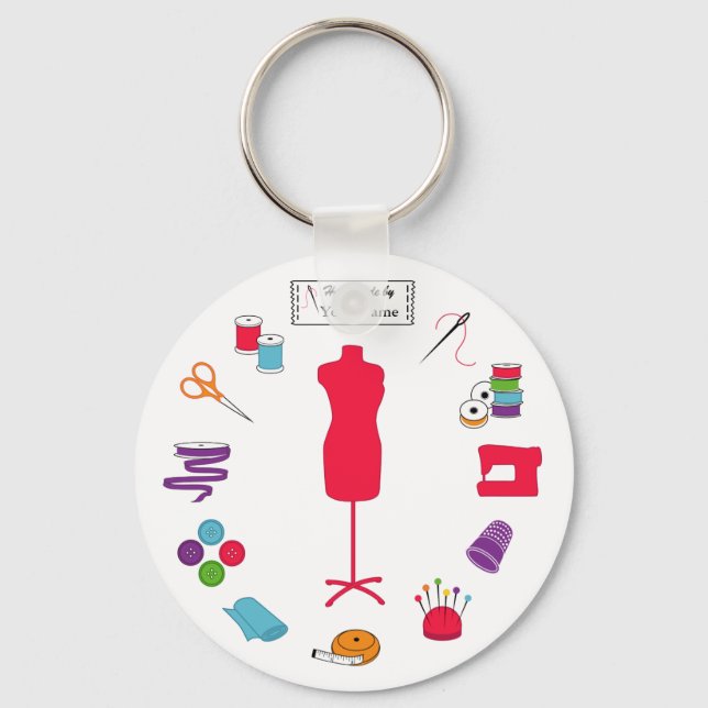 Customize the Label Keychain (Front)