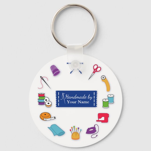 Customize the Label Keychain (Front)