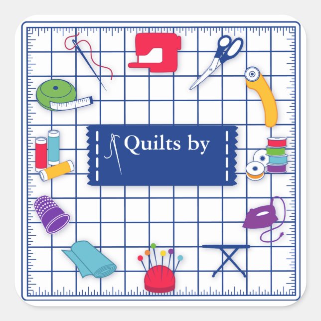 Customize the Label Quilt Stickers (Front)