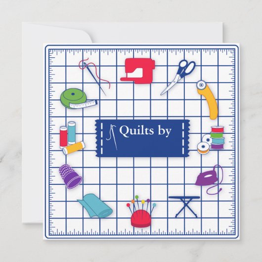 Customize the Label Quilt Time (Front)