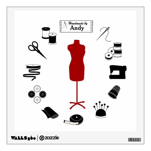 Customize the Label Wall Decal (Front)