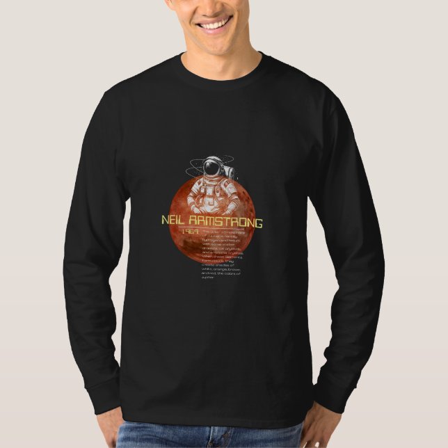 Customize the Orange Planet design T-Shirt (Front)