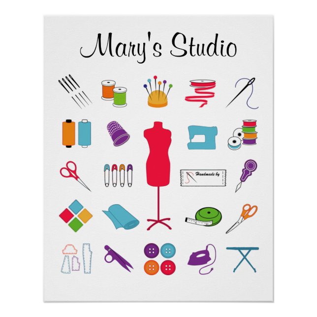 Customize the Text Poster (Front)