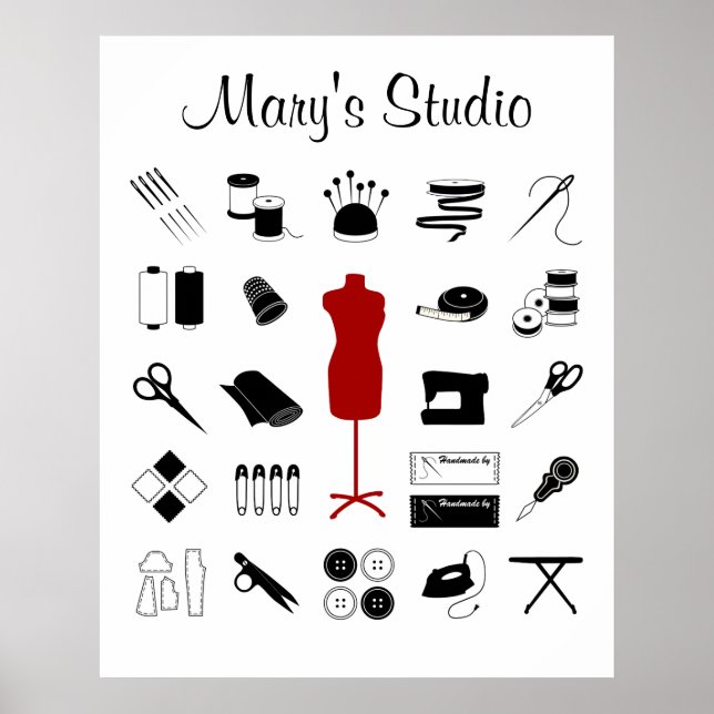 Customize the Text Poster (Front)