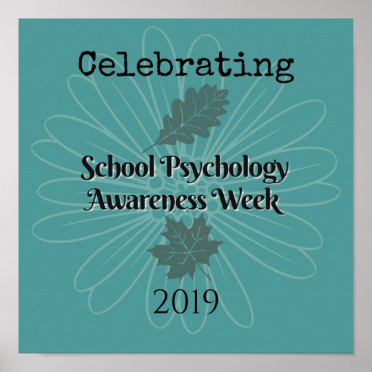 CustomizetheYear School Psychology Week Poster