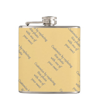 Customize This! Add Your Art or Photograph Hip Flask