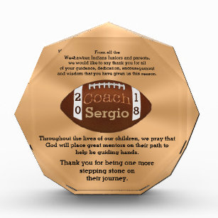 Coaches Awards & Certificates | Zazzle