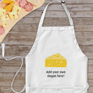 Customize this Big Cheese graphic Adult Apron
