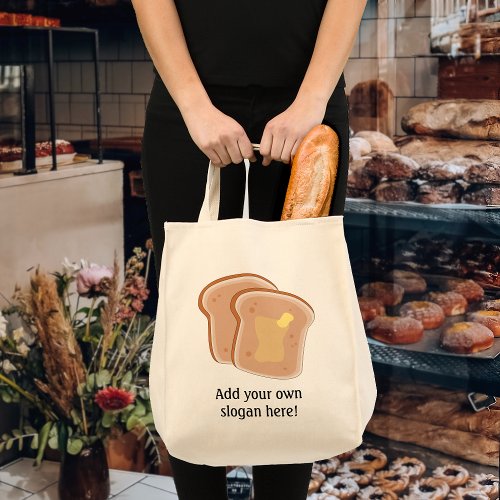 Customize this Buttered Toast graphic Tote Bag