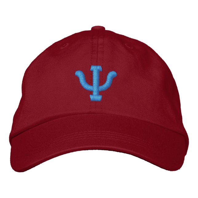 Customize this cap/DIY Greek alphabets Embroidered Baseball Cap (Front)