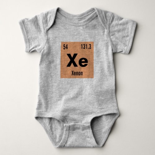 Customize this Chemistry Element Baby Bodysuit