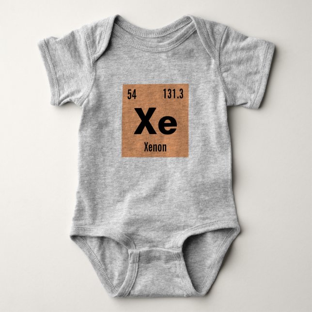 Customize this Chemistry Element Baby Bodysuit (Front)