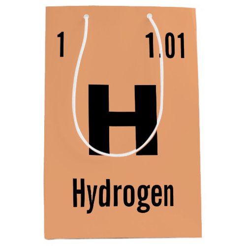 Customize this Chemistry Element Medium Gift Bag