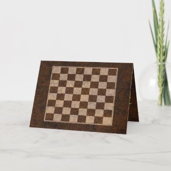 Customize This Chess  Checkers  Draughts Card by DigitalDreambuilder at Zazzle