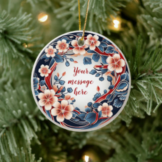 Customize this Chiyogami Ornament