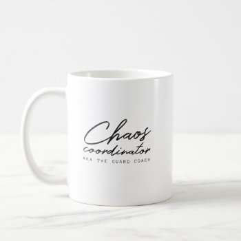 Customize This Color Guard Coach Coffee Mug by ColorguardCollection at Zazzle