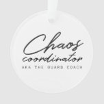 Customize This Color Guard Coach Ornament at Zazzle