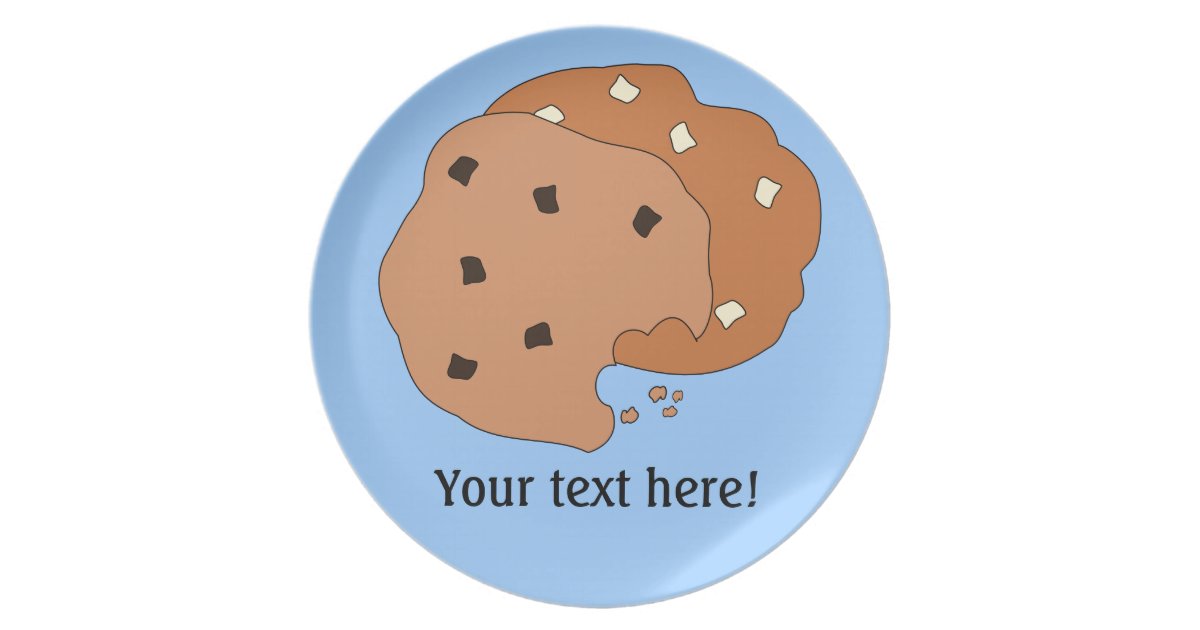 Customize this Cookies graphic Plate | Zazzle.com