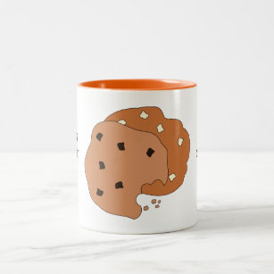 Customize this Cookies graphic Two-Tone Coffee Mug