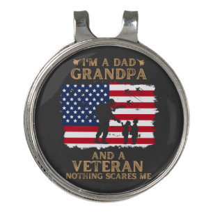 Customize This Design: I'm a Dad Grandpa Golf Hat Clip