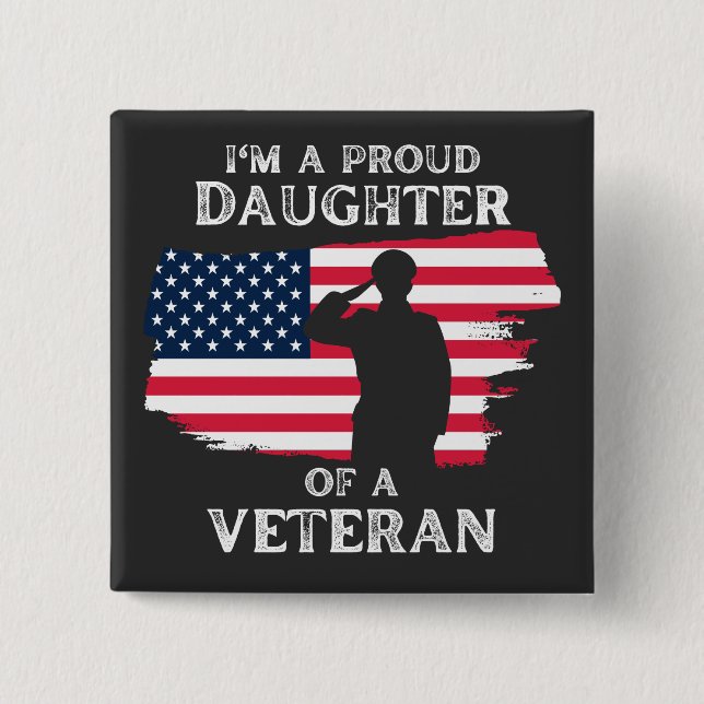 Customize This Design: I'm A Proud Daughter Button (Front)