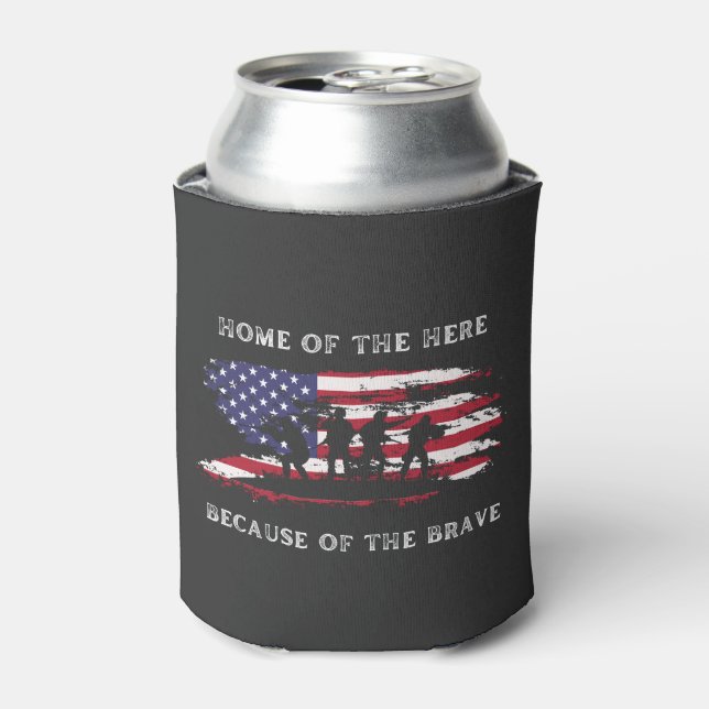 Customize This Design: Veterans Day Can Cooler (Can Front)