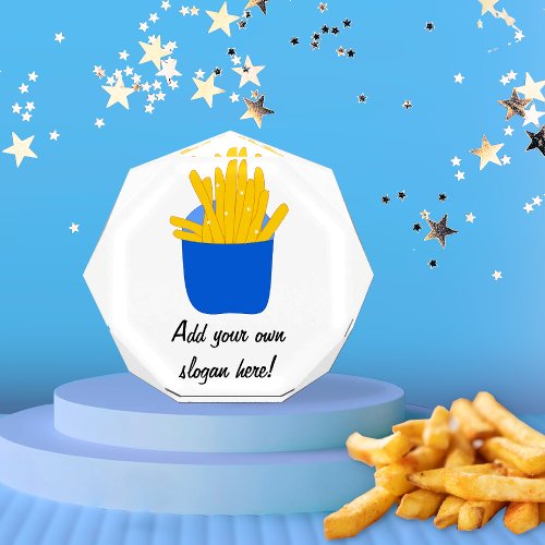Customize this French Fries graphic Award