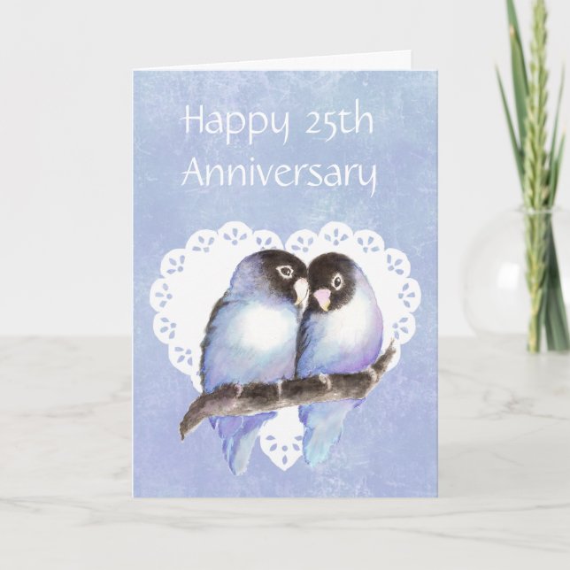 Customize this Fun Anniversary Love bird Humor Card (Front)