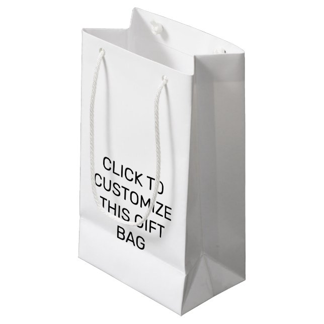 CUSTOMIZE THIS GIFT BAG (Front Angled)