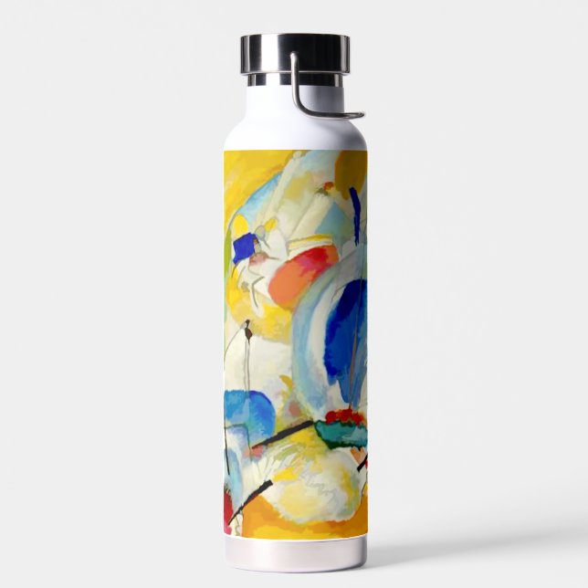 Customize this Kandinsky Sea Battle 1913 Water Bottle (Left)