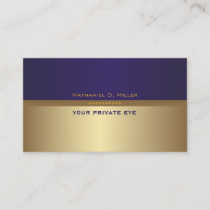 Customize this monogram business card