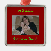 Customize this photo ornament