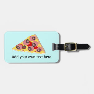 Customize this Pizza Slice graphic Luggage Tag