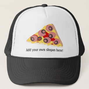Customize this Pizza Slice graphic Trucker Hat