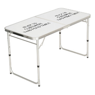 CUSTOMIZE THIS PONG TABLE