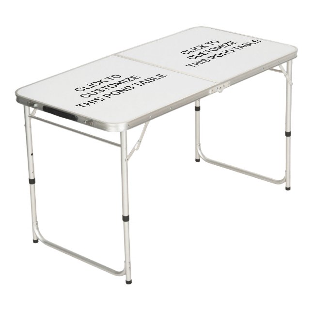 CUSTOMIZE THIS PONG TABLE (Angled)