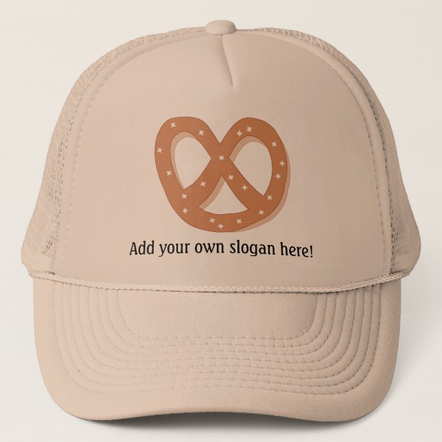 Customize this Pretzel Knot graphic Trucker Hat (Front)