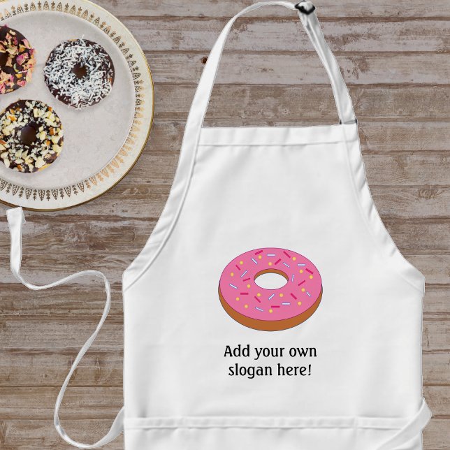 Customize this Ring Doughnut Graphic Adult Apron (Creator Uploaded)