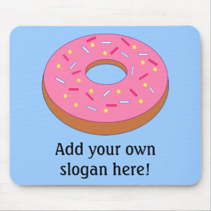 Customize this Ring Doughnut Graphic Mouse Pad