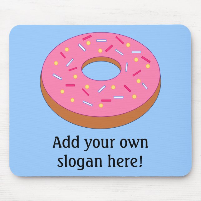 Customize this Ring Doughnut Graphic Mouse Pad (Front)