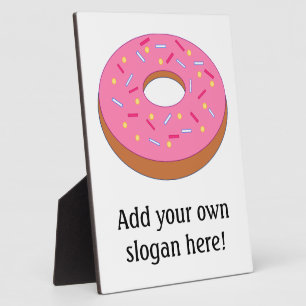 Customize this Ring Doughnut Graphic Plaque