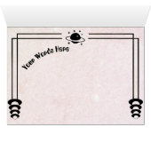 Customize this Science Fiction Travel Fantasy Cards (Inside Horizontal (Bottom))