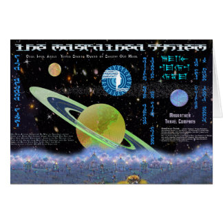 Customize this Science Fiction Travel Fantasy Cards