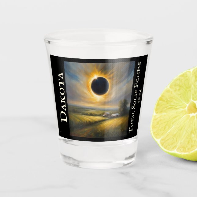Customize this souvinier shot glass with recipient (Front)