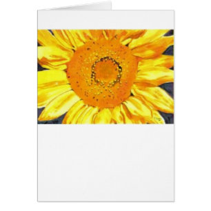 Customize This Sunflower Card