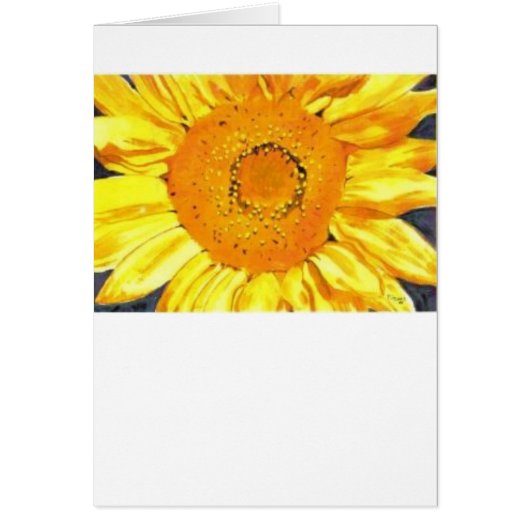 Customize This Sunflower Card (Front)