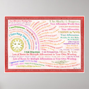 Customize this Sunrise Affirmation Poster