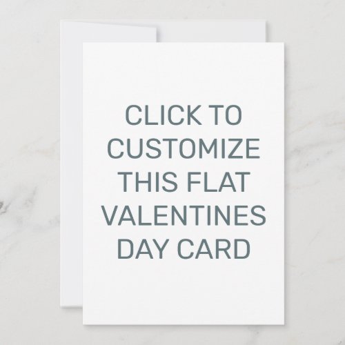 CUSTOMIZE THIS VALENTINES DAY CARD
