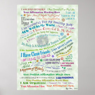 Customize this Whale's Eye Affirmation Poster